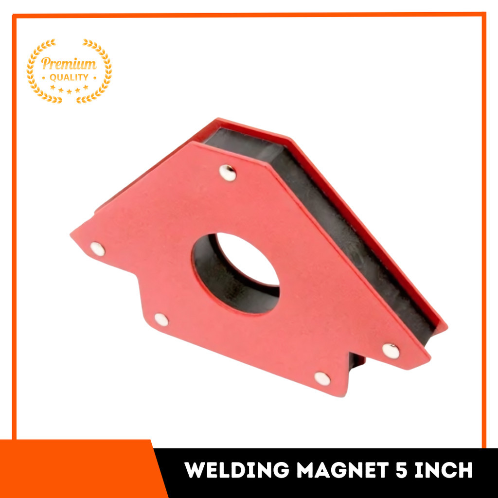 Siku Magnet 5 Inch Besi Las Jumbo Holder Welding Magnet Wipro WMH05 Klem Siku sudut Besi Corner Clam