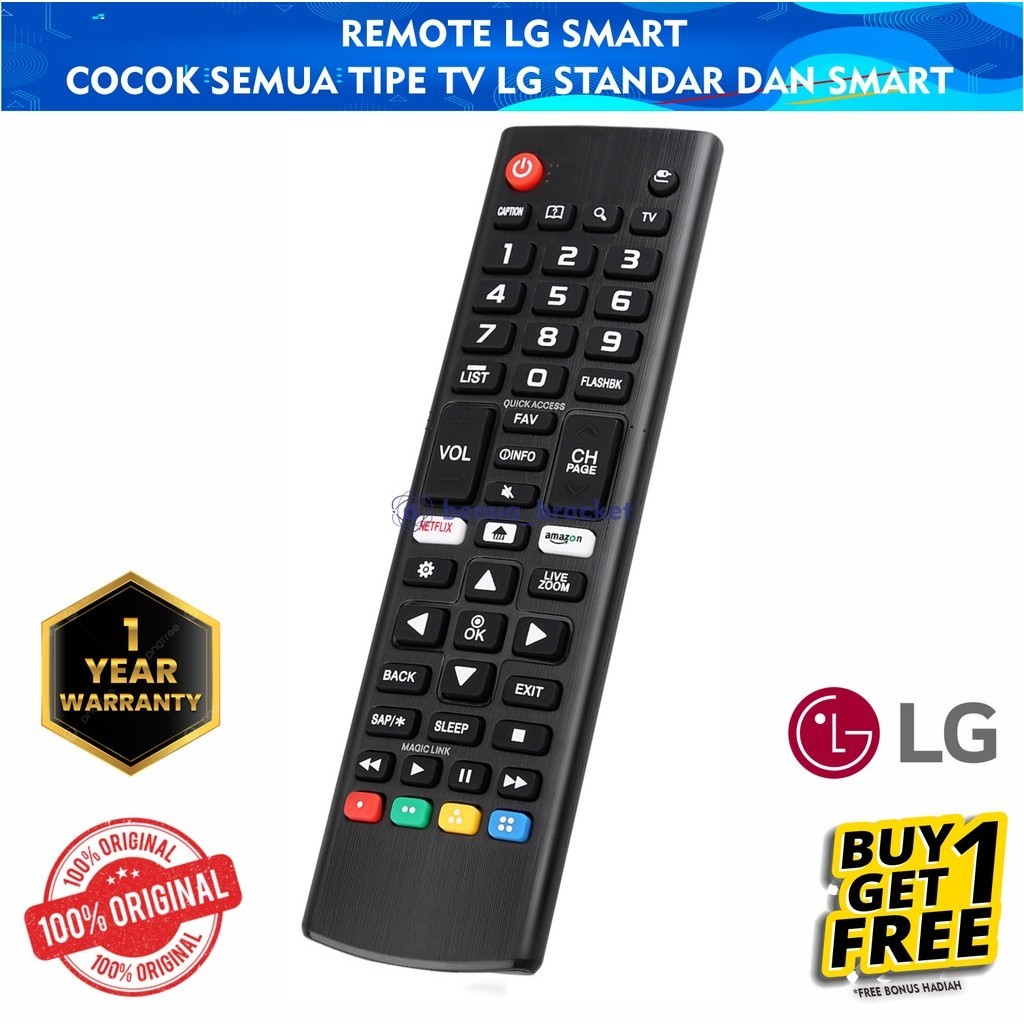 R4m3 Remote LG Remote LG Smart TV Remote LG Standard Original 100% Original Remote LG BB1 dW