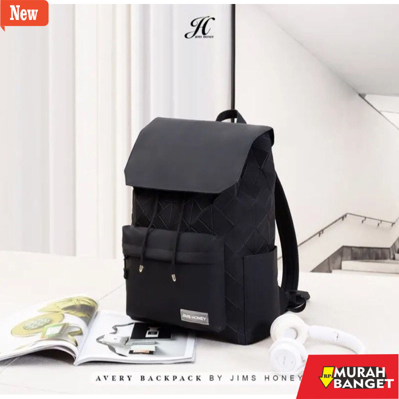 tas ransel wanita shopee AVERY BACKPACK BY JIMS HONEY / RANSEL CEWEK COWOK UNISEX