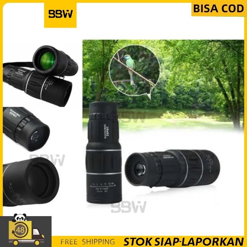 ( DIJAMIN ORI ) Teropong Jarak Jauh Monokular Lensa Focus Zoom 10000M / Kekeran jarak jauh asli sian