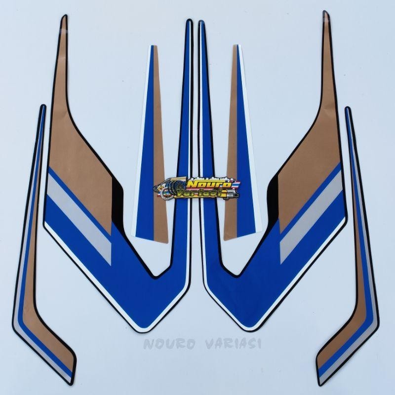 striping yamaha rx s rxs special spesial biru
