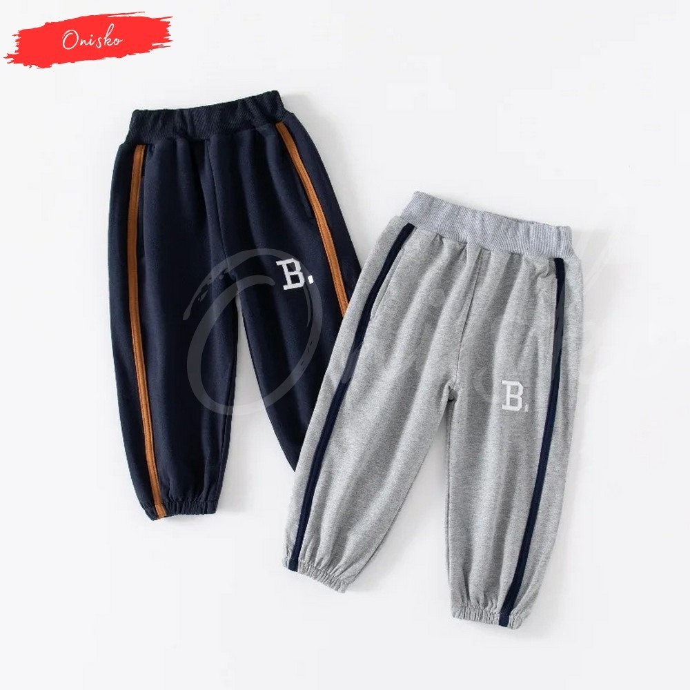 Jogger Anak Cowok Celana Panjang Joger Unisex Cewek Laki Laki Perempuan Bahan Fleece Tebal Premium G
