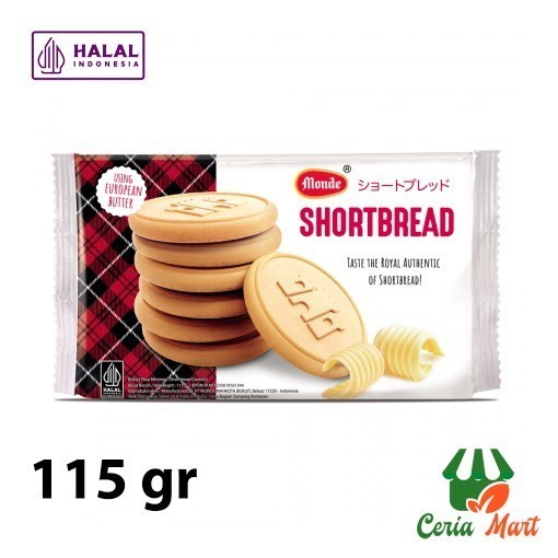 

Monde Shortbread 115 gr Biskuit Rasa Mentega