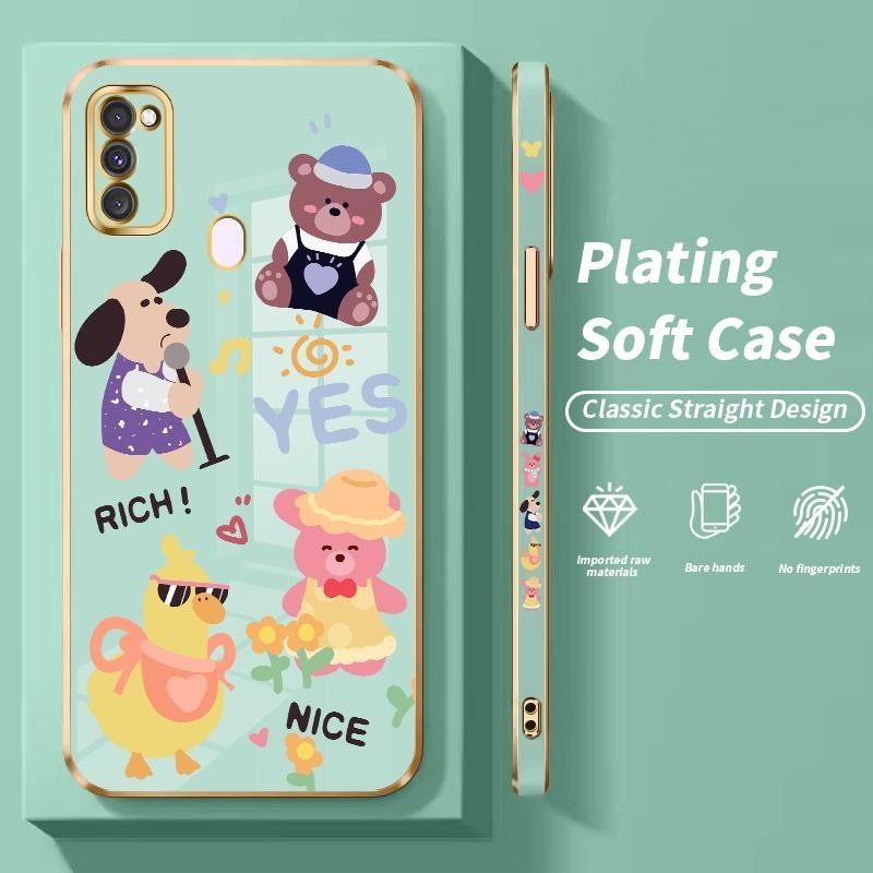 Casing For Samsung M30s M01 Core M01s M02 M02s M04 M10S M11 M12 M14 5G M21 2020 2021 M22 M23 M31 M31