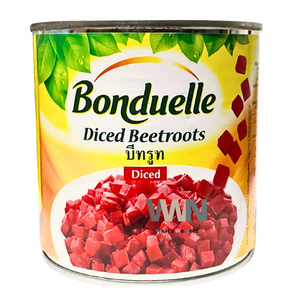 

Bonduelle Diced Beetroots 400 gr - Irisan / Potongan Bit Merah