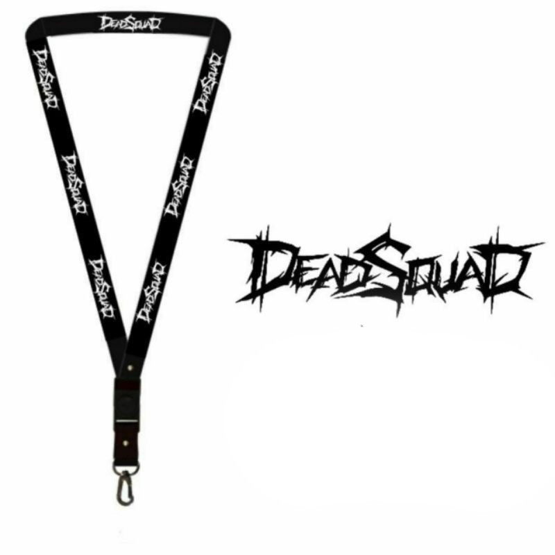 

TALI LANYARD DEADSQUAD / GANTUNGAN KUNCI BAND / GANTUNGAN ID CARD / GANTUNGAN VAPE / GANTUNGAN ANIME big size