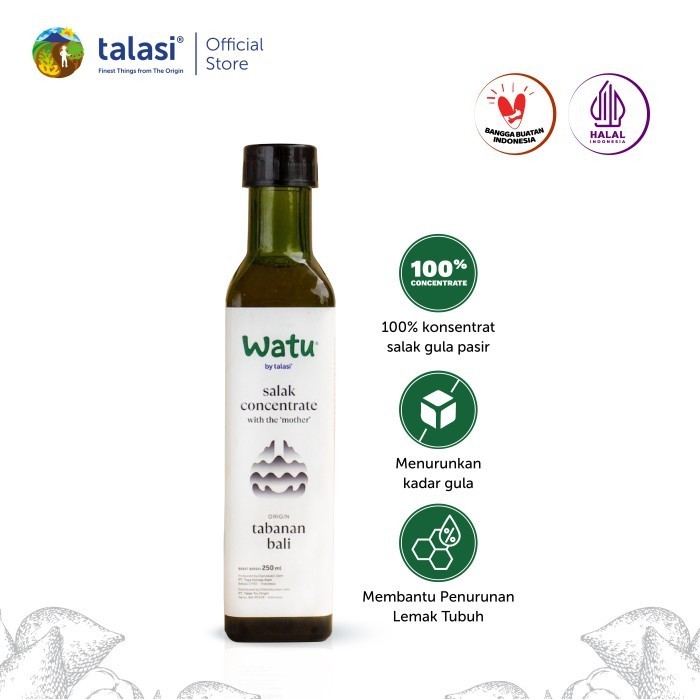 

Watu Salak Concentrate Vinegar - Cuka Salak Origin Tabanan, Bali 250ml k1