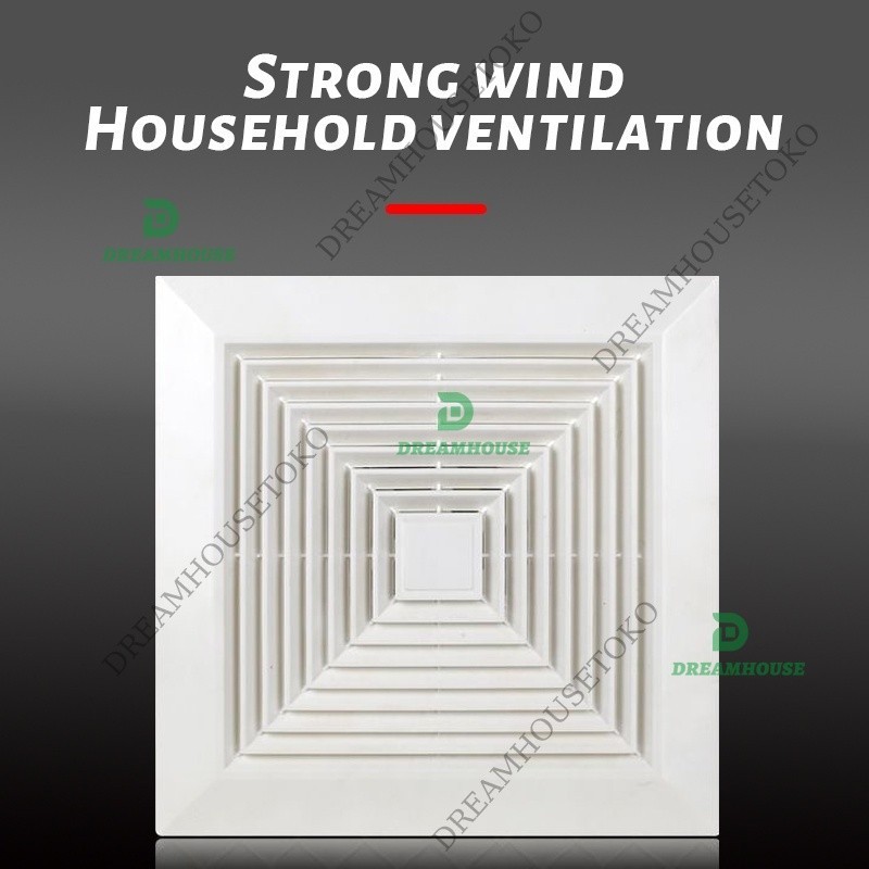 Exhaust Fan dapur /Exhaust Fan kamar mandi dinding/Exhaust Fan Ceiling Plafon 8/10/12 inch