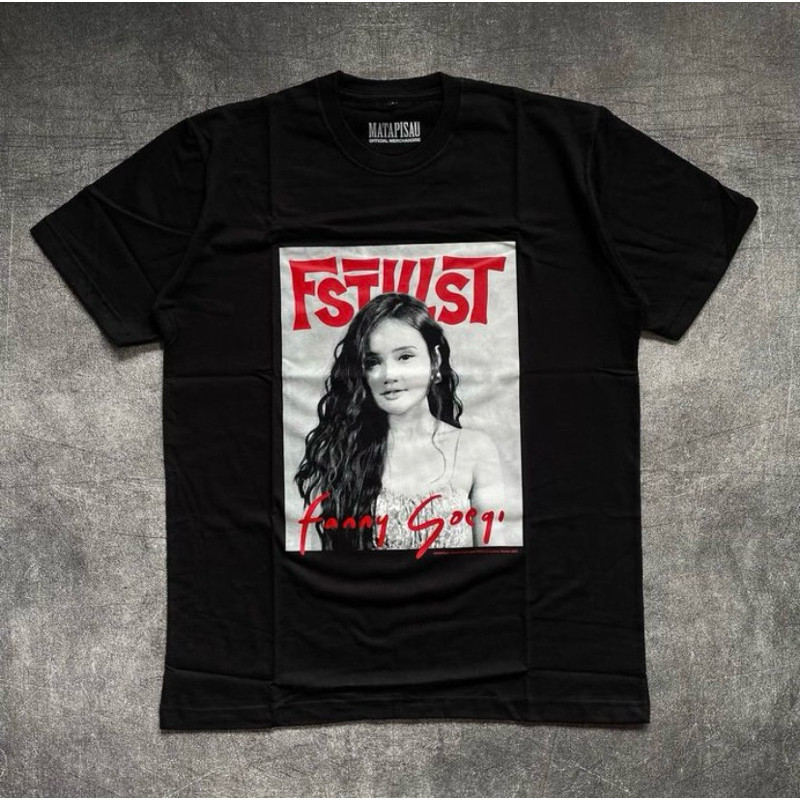 KAOS T-Shirt FANNY SOEGI FSTVLST Bahan Tebal Cotton Combed 24s