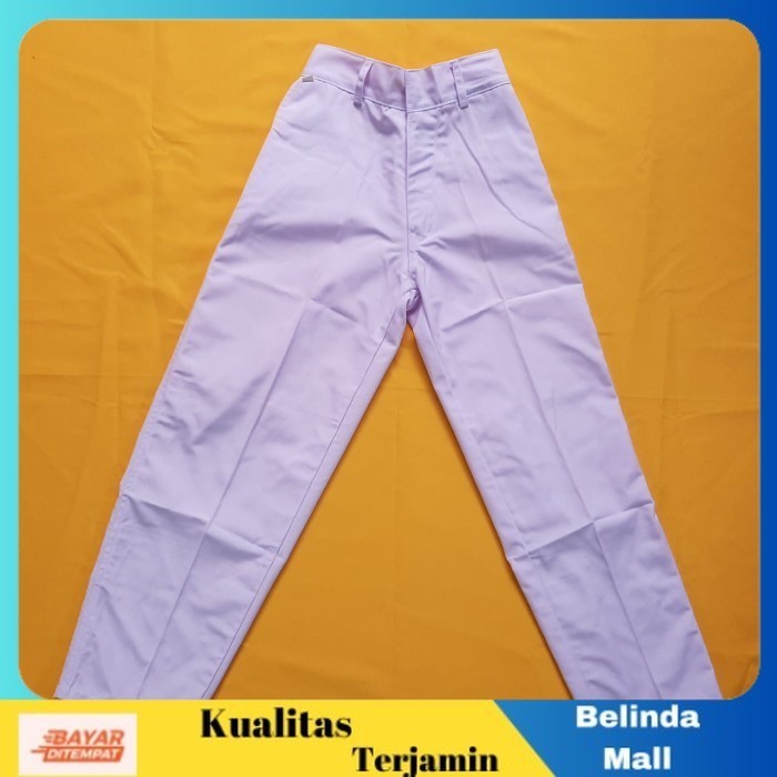 

⭐COD⭐ MURAH Celana Sekolah Panjang Karet Putih SD, SMP Merek Bullova Ukuran 31