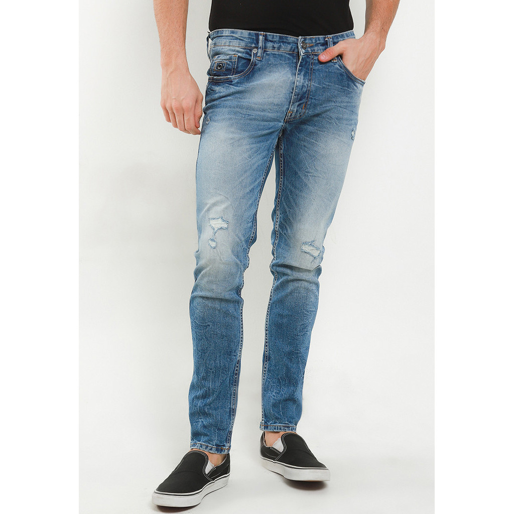 X8 Fahar Jeans - slim fit jeans pria
