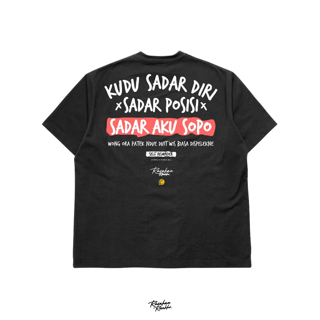 DarjoCloth -  T-Shirt Kaos Kata - kata 018 Sadar Posisi