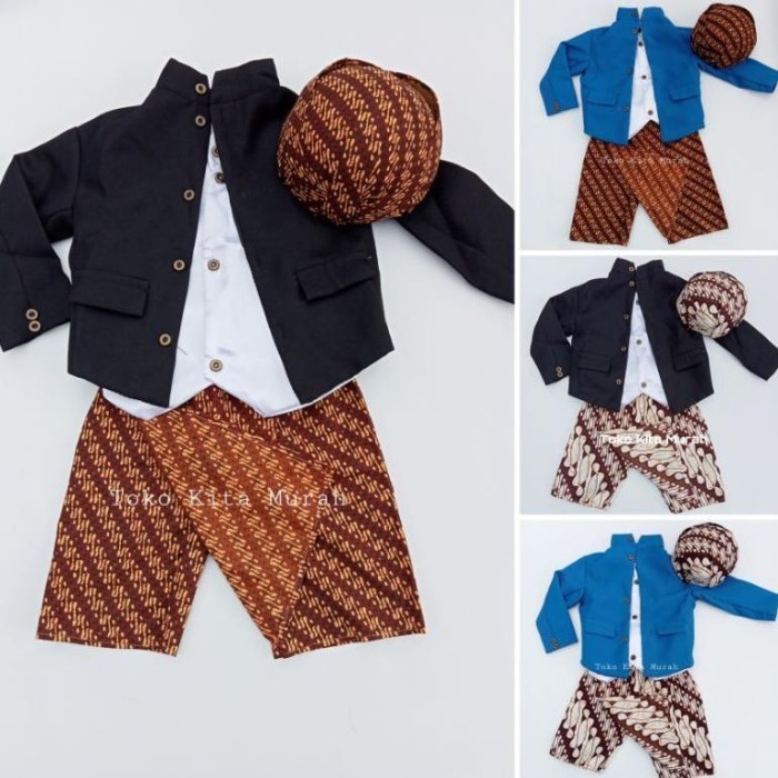 [KUALITAS TERBAIK] TERMURAH BESKAP ANAK LAKI LAKI - BAJU BESKAP OVJ ANAK - BAJU BESKAP - 0-TK