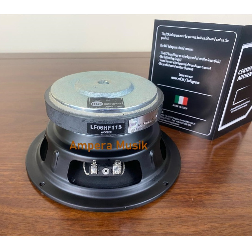 Komponen Speaker RCF LF06HF115 / RCF LF 06HF115 / SPEAKER 6 INCH