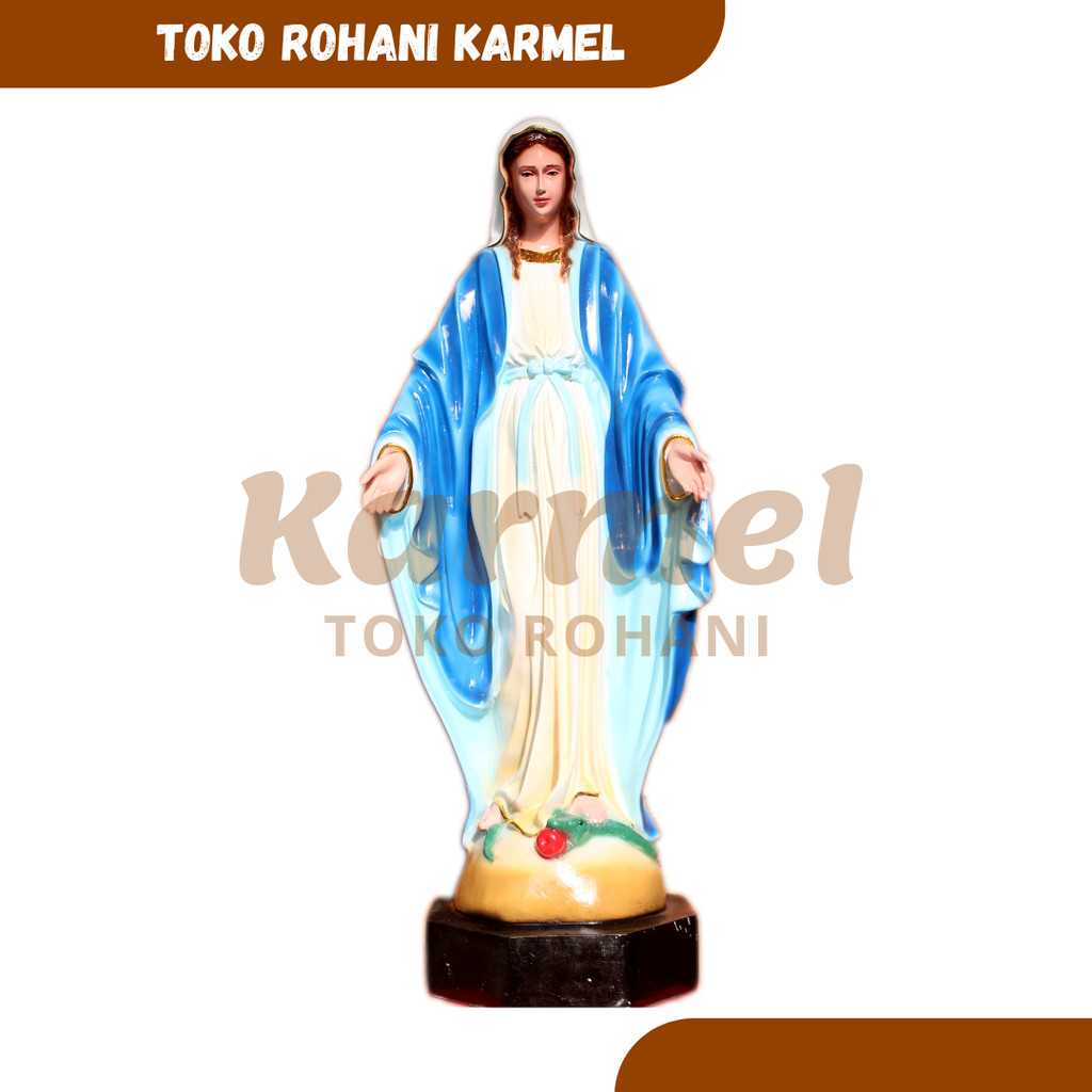 PATUNG BUNDA MARIA 80 CM / PATUNG MARIA TANGAN TERBUKA UKURAB BESAR / PATUNG MARIA UKURAN JUMBO
