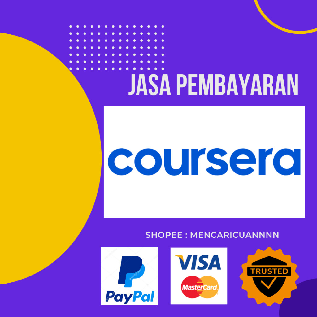 Jasa Pembayaran Coursera - Bayar Web Online Coursera