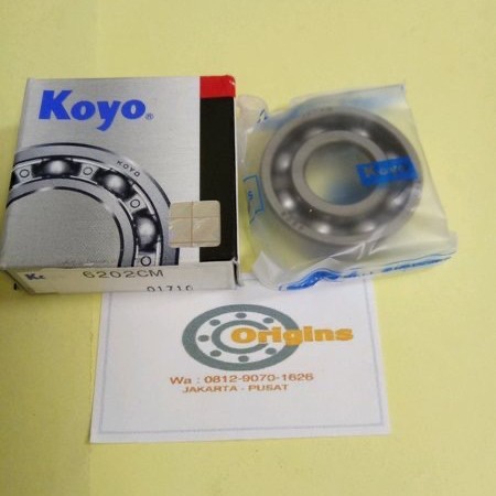 New BEARING 6202 CM KOYO ORIGINAL JAPAN 6202CM