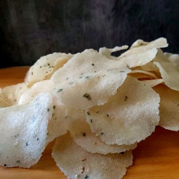 

250gr Kerupuk Singkong Ketela Sermier Krupuk Sermier Lezat Gurih Rasa Original