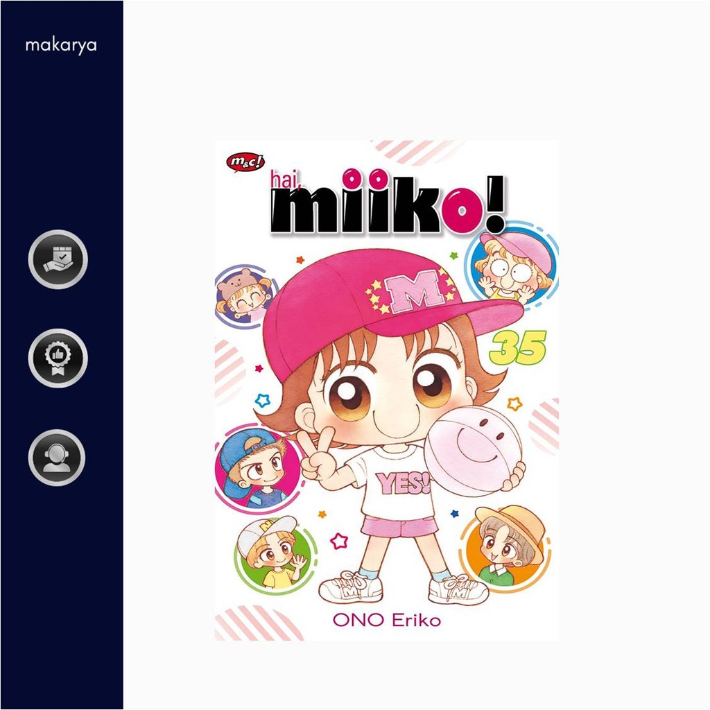 Komik Hai, Miiko 35 - Bookpaper (Ono Eriko)