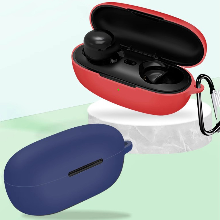 Untuk QCY T17 Penutup Kotak Earphone Bluetooth Kasus Casing Silikon Lembut untuk Aksesori Earphone K