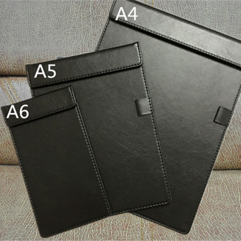 

MIRUI Signature Folder Board Leather Writing Pad Hotel Conference Padfolio Leather Manager filing product school office supplies