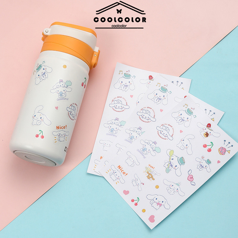 

COD❤️Stiker Kartun Anak Stiker Scrapbook Tahan Air Lucu Stiker Sanrio-Cl