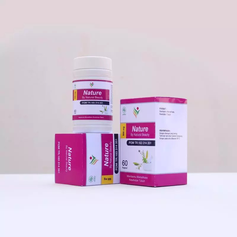 VITAMIN PENAMBAH BERAT BADAN Kapsul NATURE Gemuk Badan Suplemen Penggemuk Badan BPOM ori