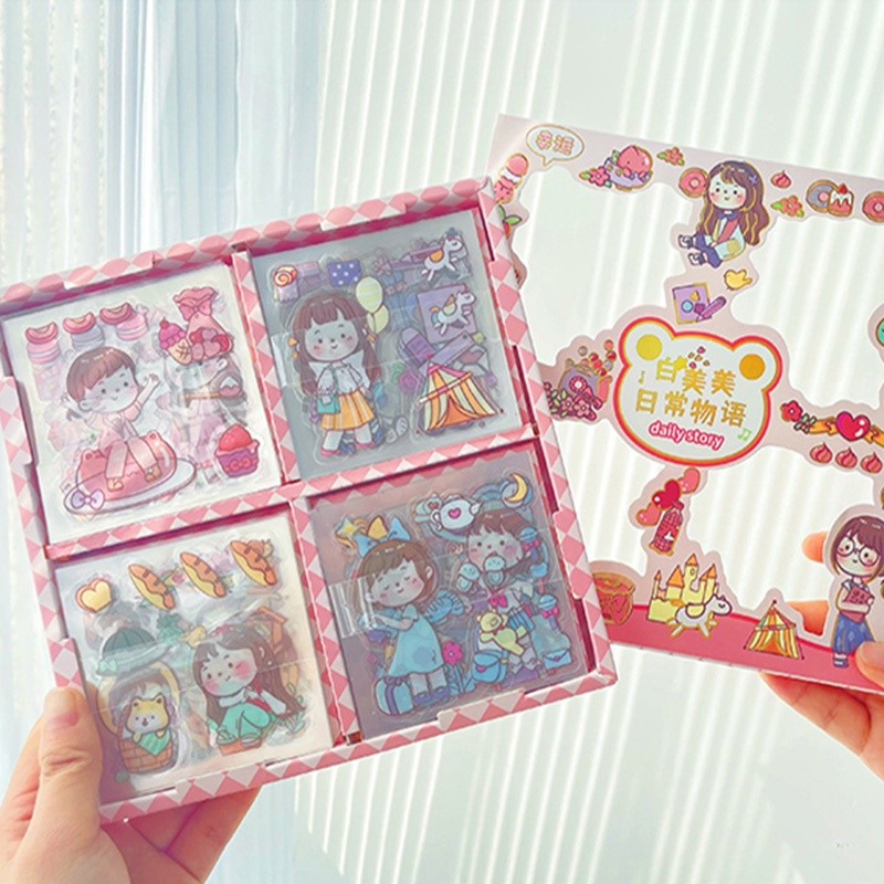 

100 Lembar Motif Kartun Perempuan Untuk Dekorasi DIY