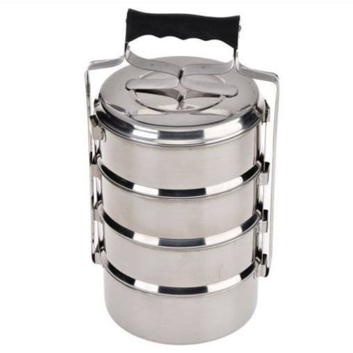 Maspion Rantang Stainless Steel Susun 4 Rantang 16cm Bekal 4Susun 16/4 16 cm 4 susun