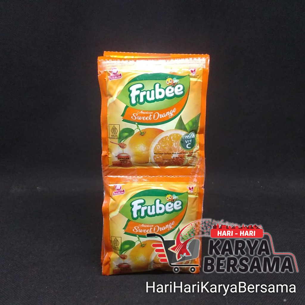 

MINUMAN BUBUK FRUBEE AMERICAN SWEET ORANGE 10'S X 11