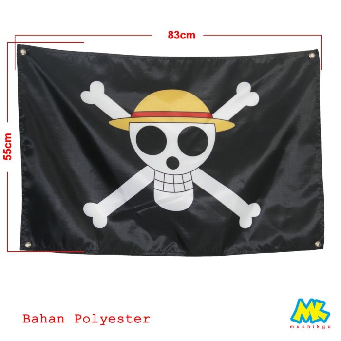 Flag / Bendera Anime One Piece - Luffy