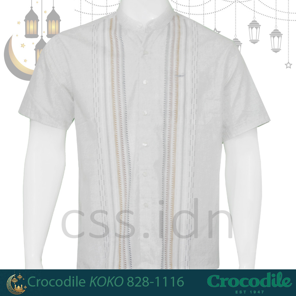 Kemeja KOKO Pria Lengan Pendek Crocodile 828-1116