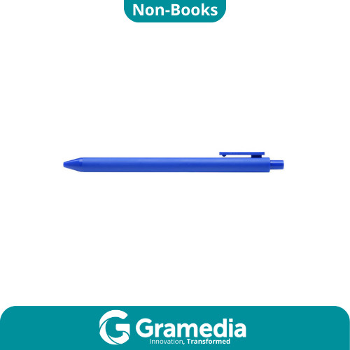 

[Gramedia Cijantung] KACO K8 GEL PEN BLACK INK 0.5 DARK BLUE