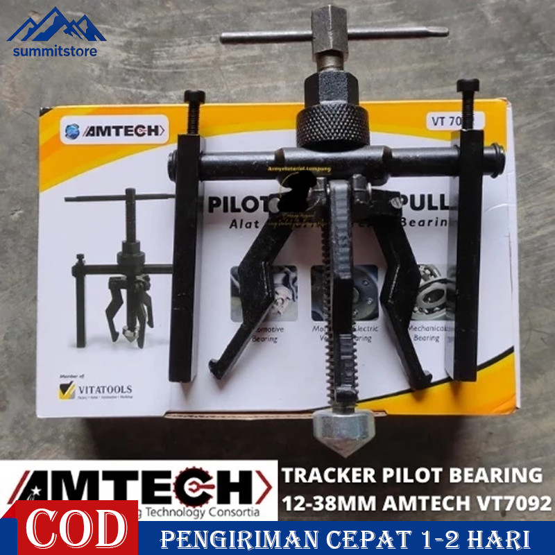 

Treker Cabut Buka Bearing Dalam Motor | Pilot Bearing Puller Amtech VT7092