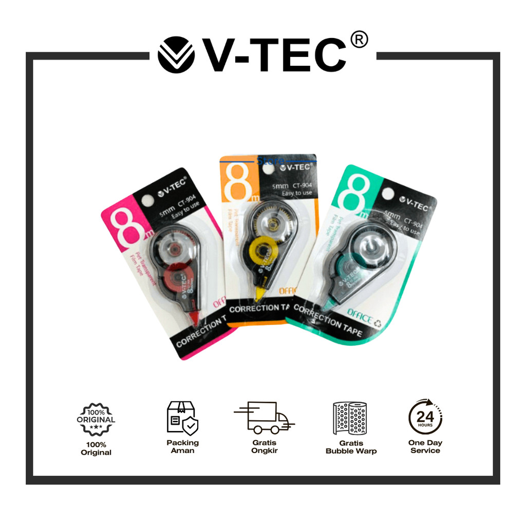 

V-TEC CORRECTION CT-904 HIJAU
