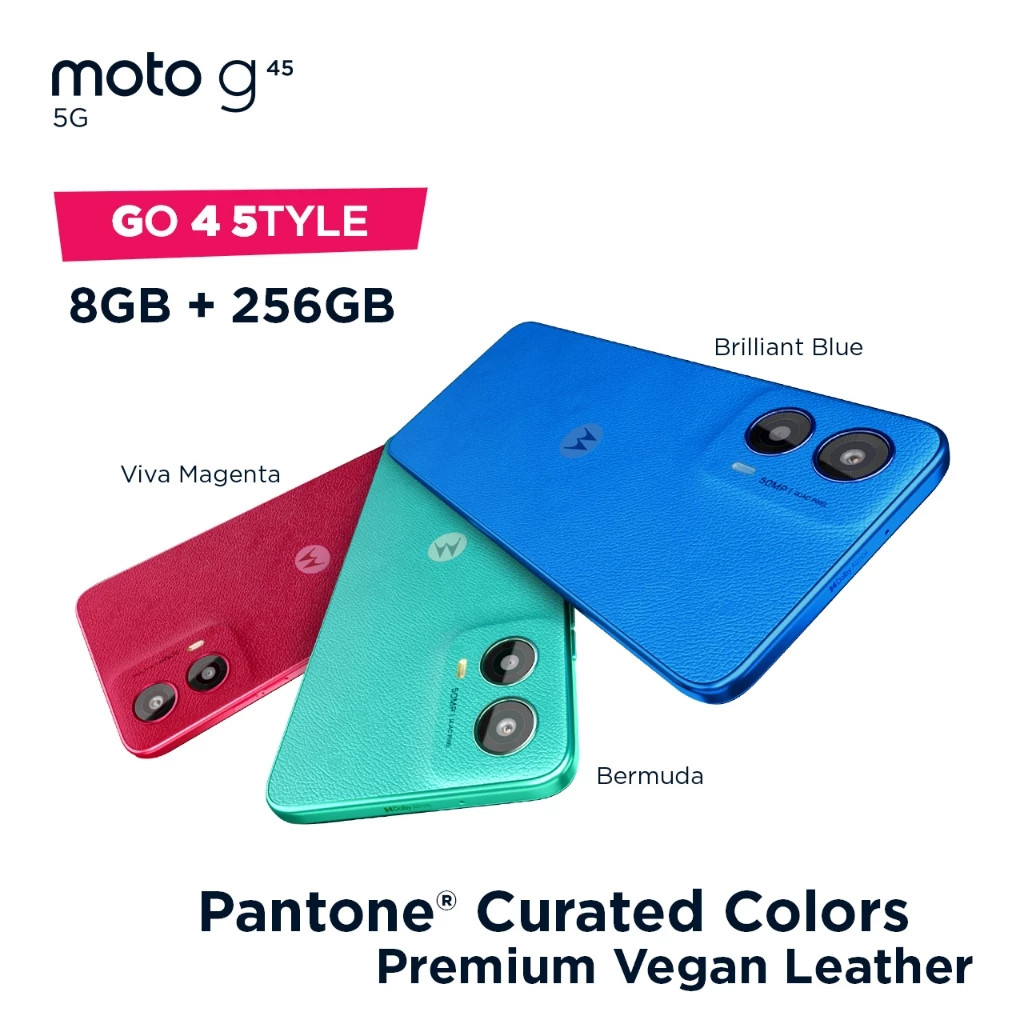 MOTOROLA G45 5G 8/256GB - Garansi Resmi