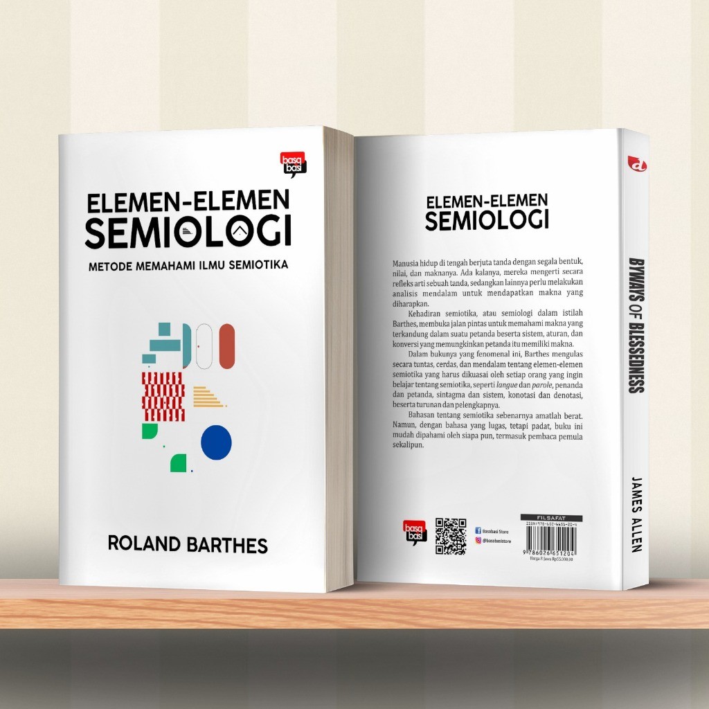 Buku Elemen-Elemen Semiologi; Metode Memahami Ilmu Semiotika (Roland Barthes)