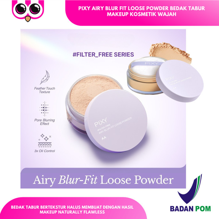 PIXY AIRY BLUR FIT LOOSE POWDER BEDAK TABUR MAKEUP KOSMETIK WAJAH