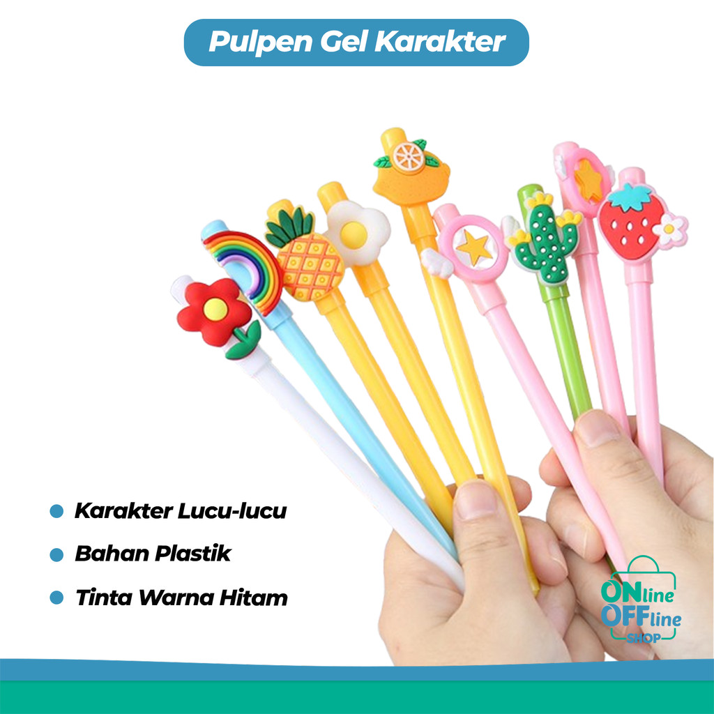 

Pulpen Karakter Buah Pena Gel Karakter Lucu Pen Cute Student Japanese 839
