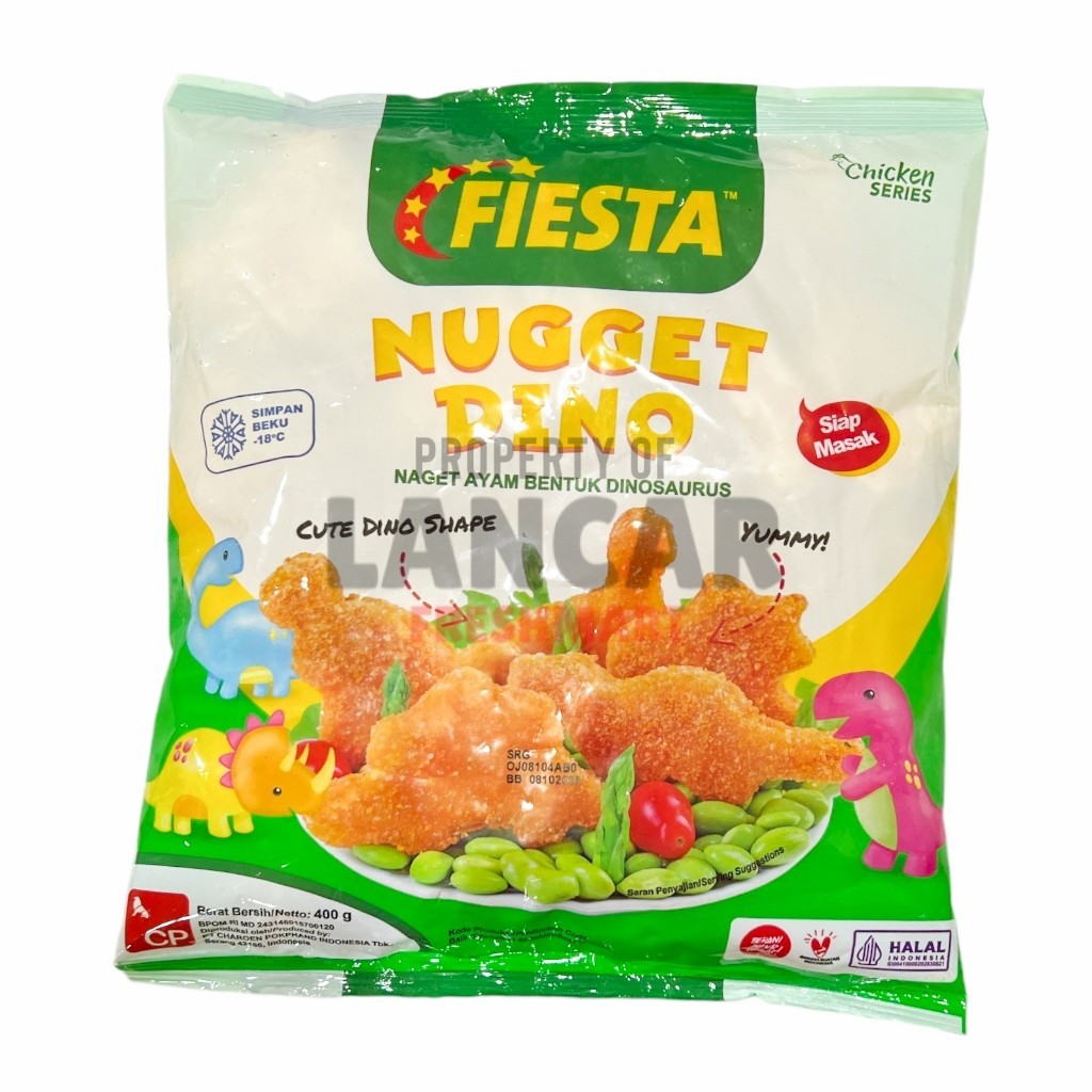 

FIESTA NUGGET DINO 400GR