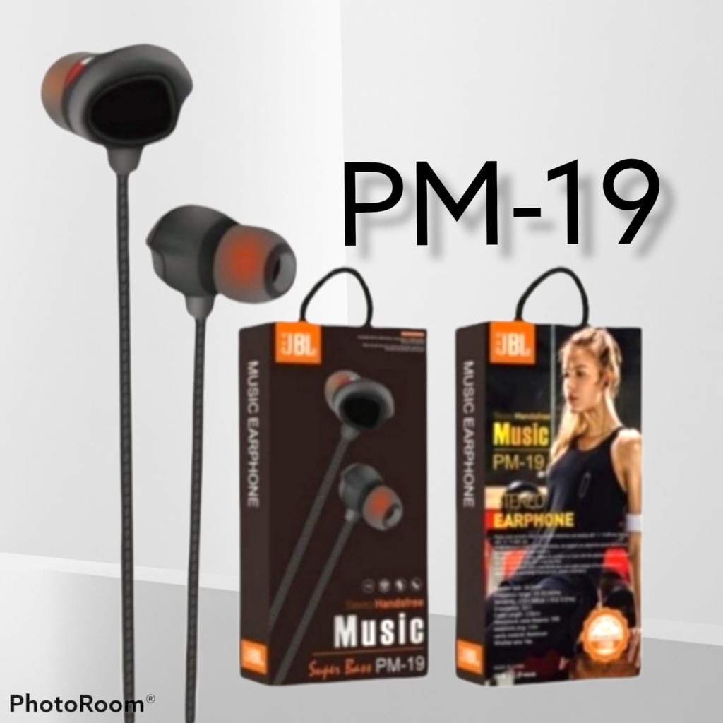 (Moza) Hanset Headset JB-01 Earphone Handsfree Earphone Headset JB-63 JB-27 J-349 JB-004 PM-19 VT-10