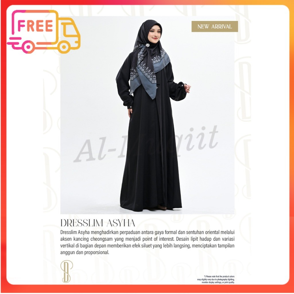 DISKON RABBANI ORI - Dresslim Asyha Rabbani | gamis rabbani | gamis polos | baju lebaran Al-Muqiit.S