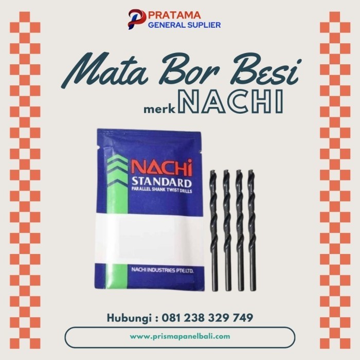 Mata Bor Besi merk Nachi Lengkap & Asli