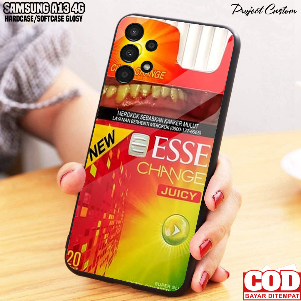 Case Samsung A13 4G - Casing Hp Samsung A13 4G [ ESS ] Silikon Samsung A13 4G - Softcase Glass Case 