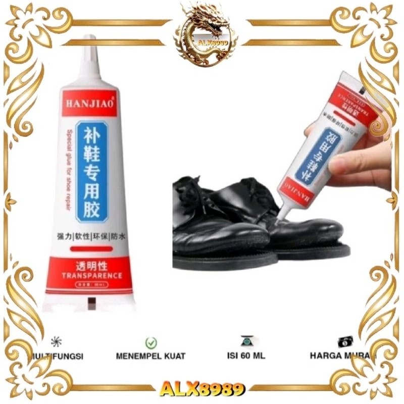

LEM SEPATU SANDAL LEM KUAT 50-60 ML LENGKET WATERPROOF TAHAN AIR PEREKAT NAMBAL TANPA BEKAS