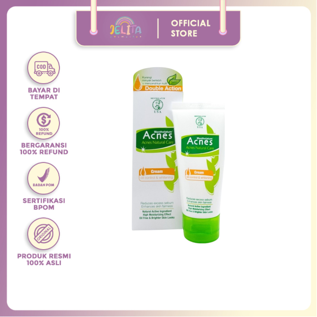 JBH - ACNES Acnes Oil Control & Whitening Cream 40 gr
