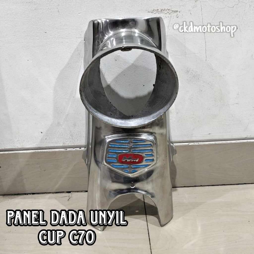 Panel dada unyil street cup batok lampu depan detail original tebal presisi c70