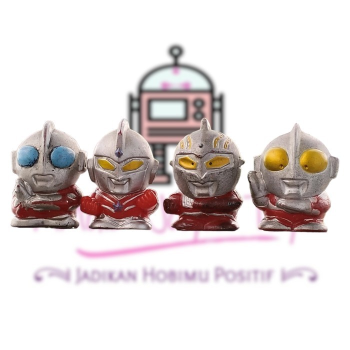 Set Ultraman Series Sofubi Finger Puppet Mini Figure