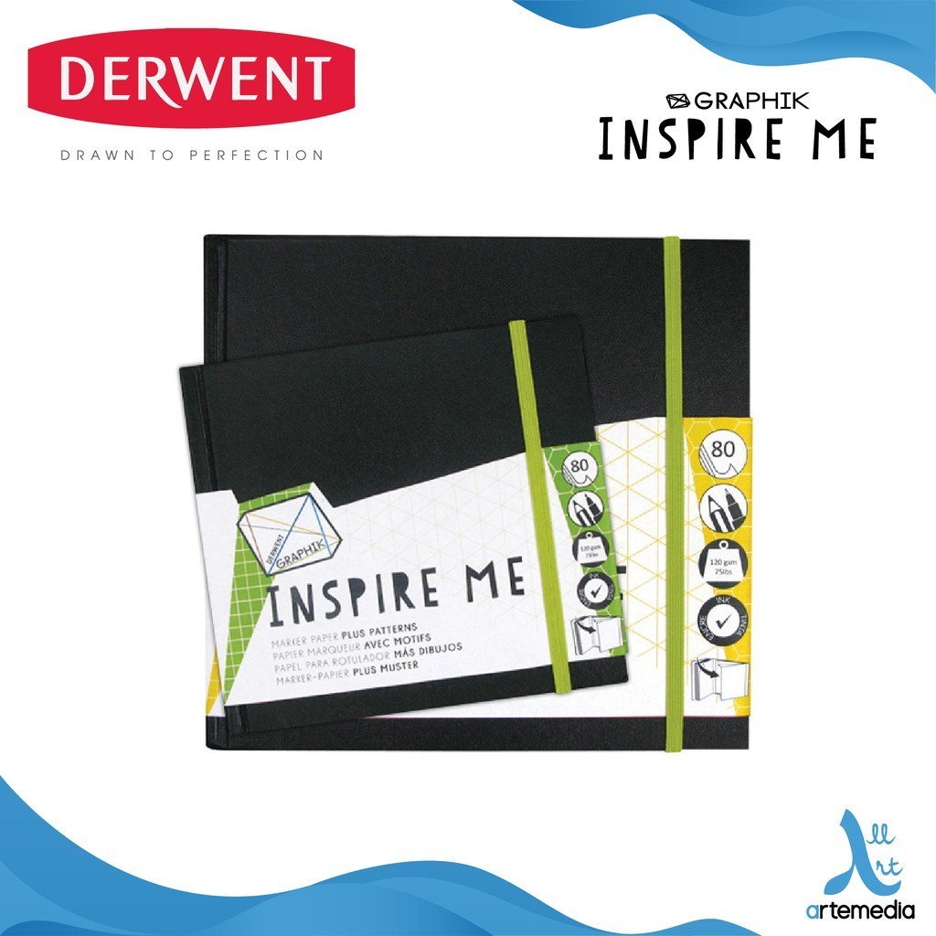 

Derwent Graphik Inspire Me Sketchbook Buku Sketsa