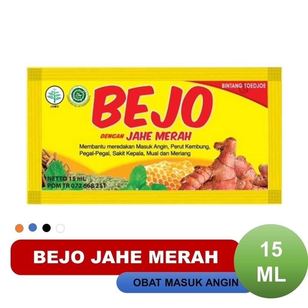 

Bejo Jahe Merah Scht @15 ML